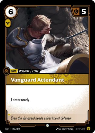 Vanguard Attendant (OGS:PG-016) (Foil)