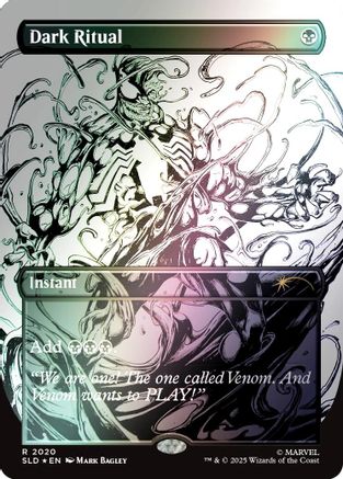 Dark Ritual (2020) (Rainbow Foil) (SLD-2020)
