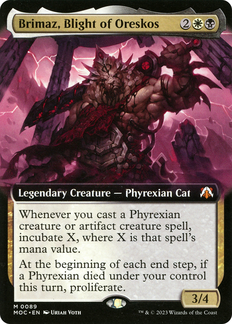 Brimaz, Blight of Oreskos (MOC-089) (Extended Art) (Foil)
