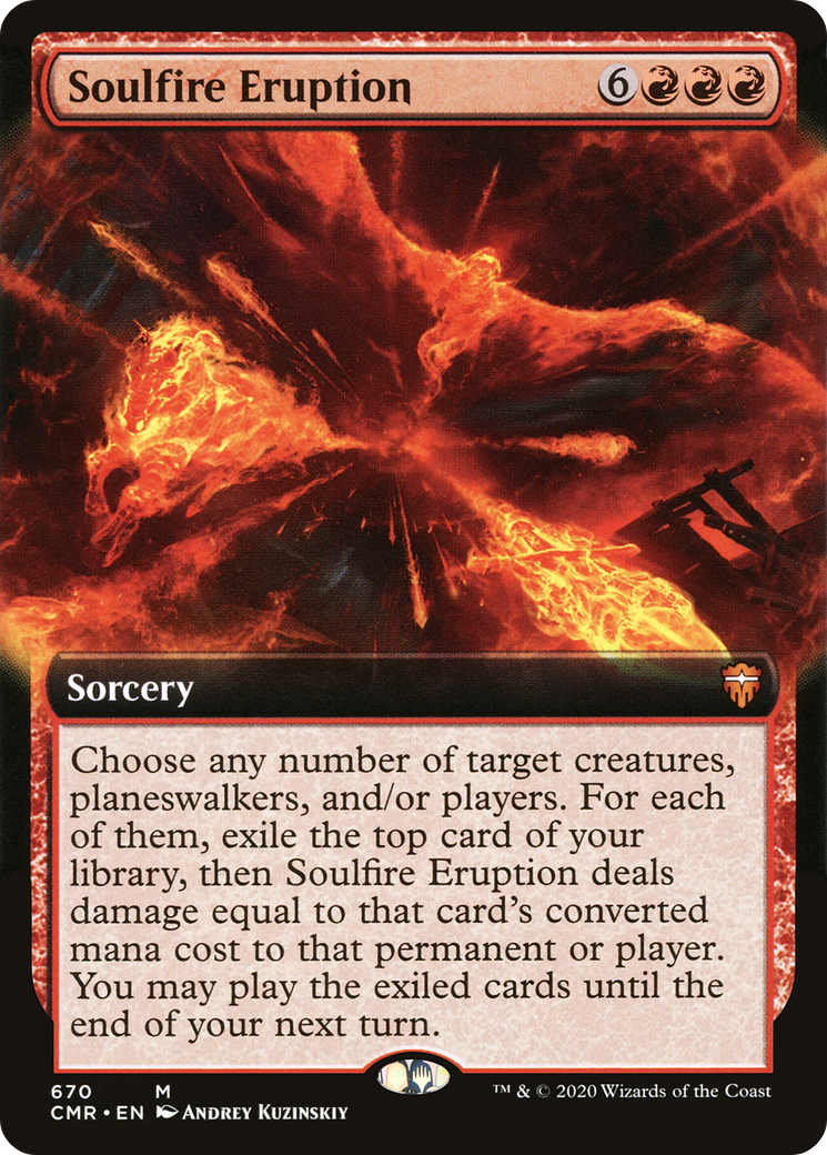 Soulfire Eruption (CMR-670) (Extended Art) (Foil)