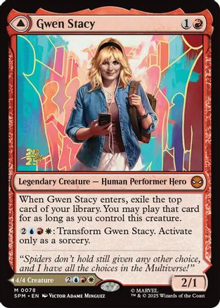 Gwen Stacy (PRE-078) (Foil)
