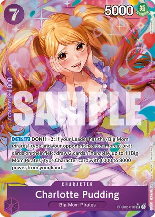 Charlotte Pudding - PRB02-010 (Alternate Art) (PRB02-010) (Foil)