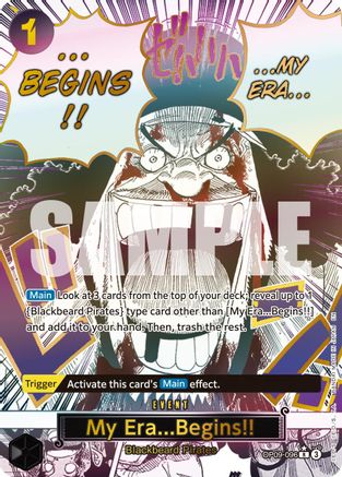 My Era...Begins!! (Manga) (OP09-096) (Foil)