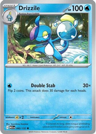 Drizzile (MEG-040) (Reverse Holofoil)