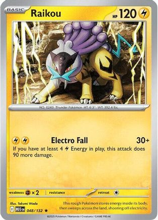 Raikou (MEG-048) (Holofoil)