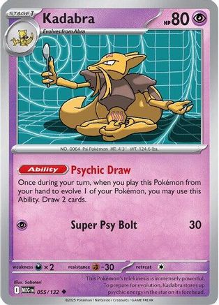 Kadabra (MEG-055) (Reverse Holofoil)