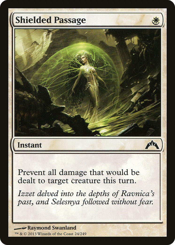 Shielded Passage (GTC-024) (Foil)
