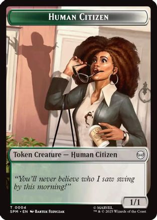 Human Citizen // Treasure Double-Sided Token (SPM-4 // 7)