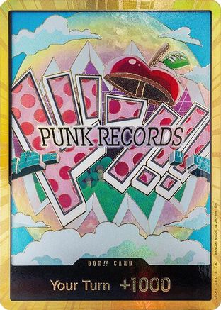 DON!! Card (Vegapunk) (Gold) (PRB-02) (Foil)