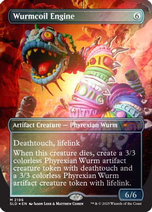 Wurmcoil Engine (2196) (Rainbow Foil) (SLD-2196)