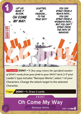 Oh Come My Way (Reprint) (EB01-038)