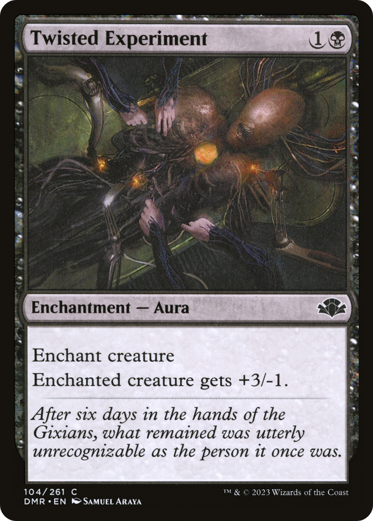Twisted Experiment (DMR-104)