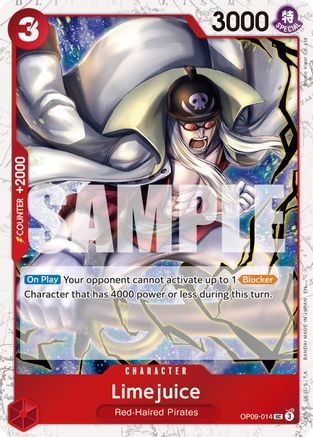 Limejuice (Pirate Foil) (OP09-014) (Foil)