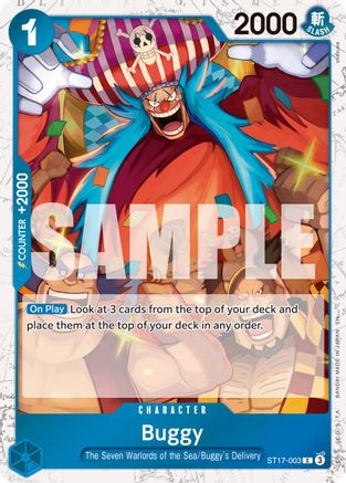 Buggy - ST17-003 (Pirate Foil) (ST17-003) (Foil)