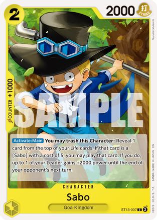Sabo - ST13-007 (Reprint) (ST13-007)