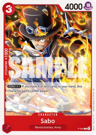 Sabo - P-044 (Reprint) (P-044)