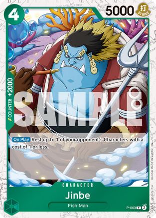 Jinbe - P-063 (Pirate Foil) (P-063) (Foil)