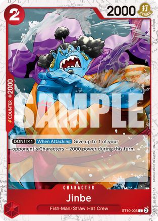 Jinbe - ST10-005 (Pirate Foil) (ST10-005) (Foil)