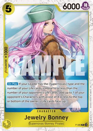 Jewelry Bonney - P-085 (Pirate Foil) (P-085) (Foil)
