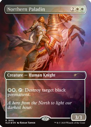 Northern Paladin (Rainbow Foil) (SLD-1855)