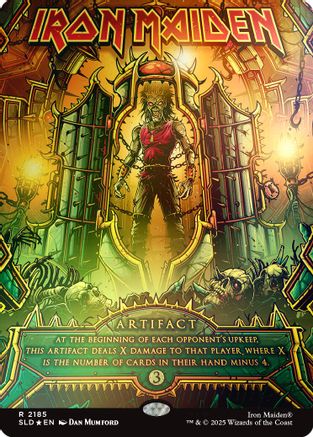 Iron Maiden (Rainbow Foil) (SLD-2185)