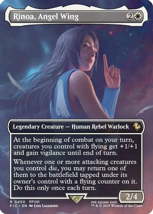 Rinoa, Angel Wing (Borderless) (FIC-450) (Foil)