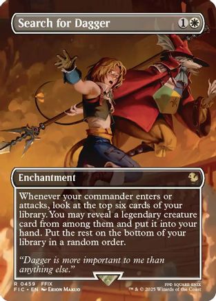 Search for Dagger (Borderless) (FIC-459) (Foil)