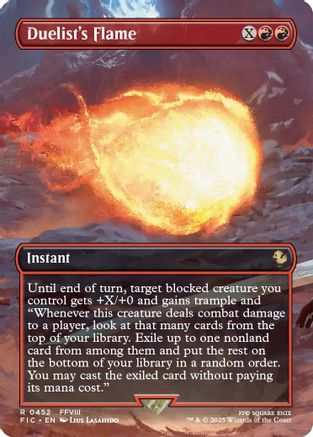 Duelist's Flame (Borderless) (FIC-452)
