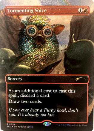 Tormenting Voice (Confetti Foil) (SLD-2334)