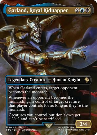 Garland, Royal Kidnapper (Borderless) (FIC-442) (Foil)