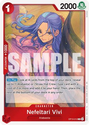 Nefeltari Vivi (OP13-012) (Foil)