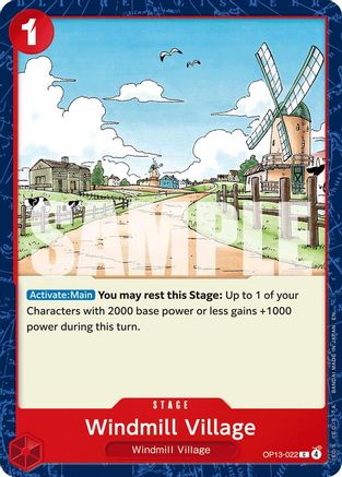 Windmill Village (OP13-022)