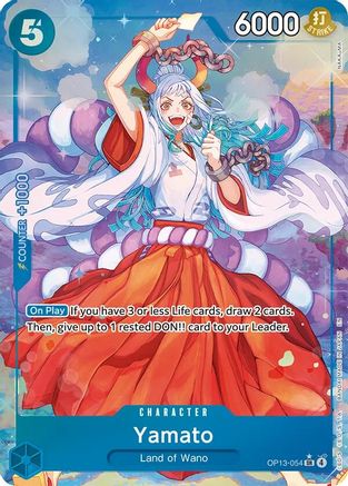 Yamato (Alternate Art) (OP13-054) (Foil)