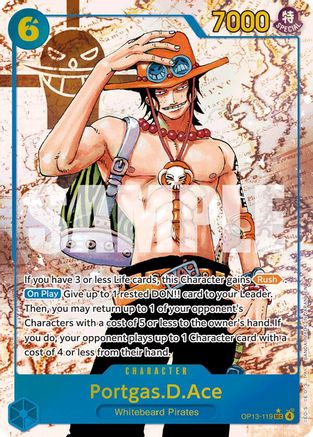 Portgas.D.Ace (119) (Parallel) (OP13-119) (Foil)