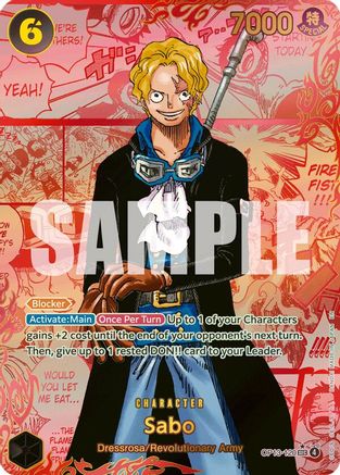 Sabo (120) (3rd Anniversary) (OP13-120) (Foil)