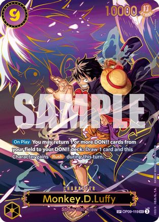 Monkey.D.Luffy - OP09-119 (SP) (OP09-119) (Foil)