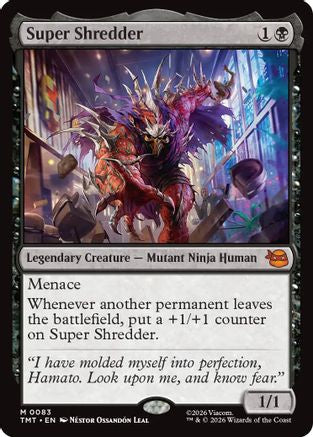 Super Shredder (TMT-083) (Foil)