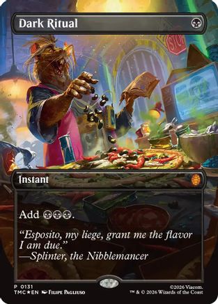 Dark Ritual (Borderless) (TMC-131) (Foil)