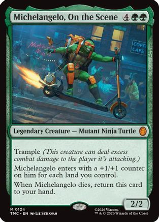 Michelangelo, On the Scene (TMC-124)
