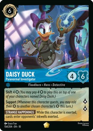 Daisy Duck - Paranormal Investigator (10-154) (Cold Foil)