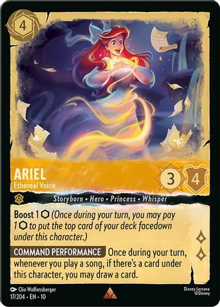 Ariel - Ethereal Voice (10-017) (Cold Foil)