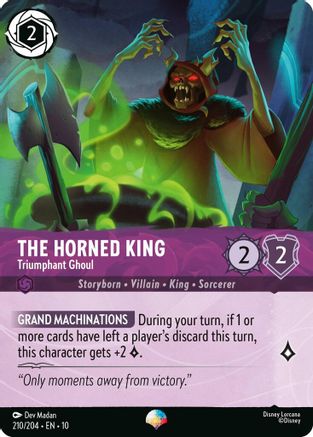 The Horned King - Triumphant Ghoul (Epic) (10-210) (Holofoil)
