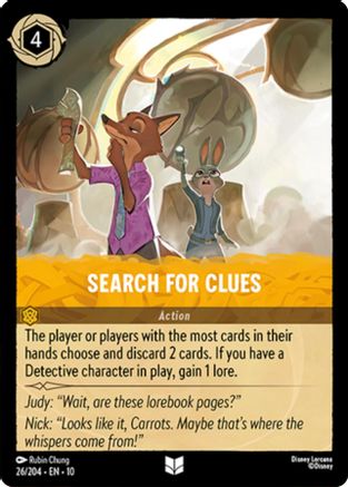 Search For Clues (10-026)
