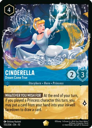 Cinderella - Dream Come True (10-155) (Cold Foil)