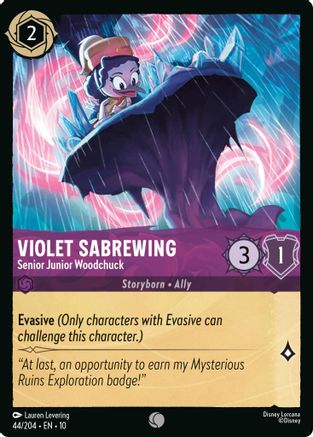 Violet Sabrewing - Senior Junior Woodchuck (10-044) (Cold Foil)