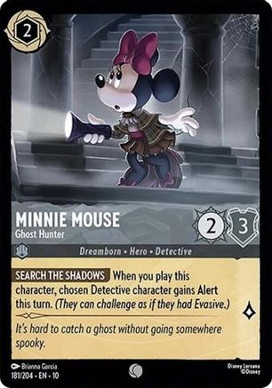 Minnie Mouse - Ghost Hunter (10-181) (Cold Foil)