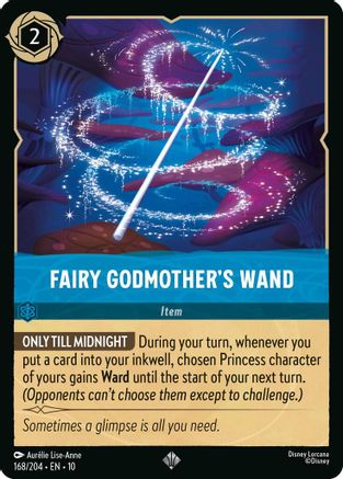 Fairy Godmother's Wand (10-168) (Cold Foil)