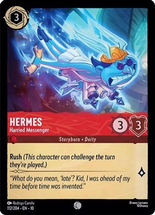 Hermes - Harried Messenger (10-112) (Cold Foil)