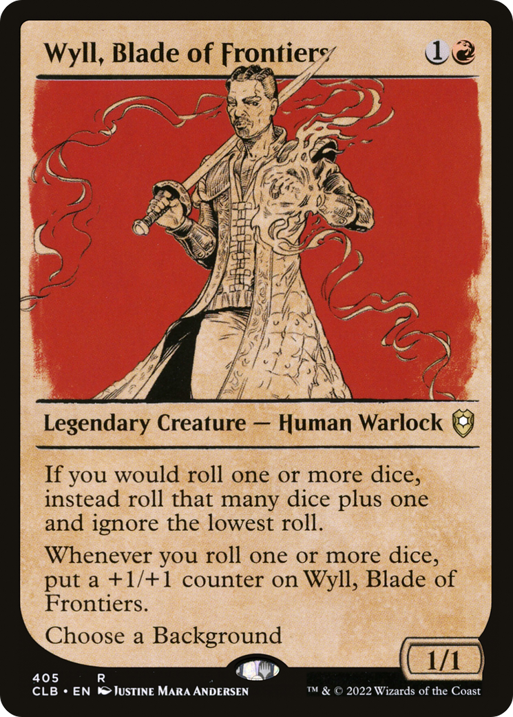 Wyll, Blade of Frontiers (CLB-405) (Showcase) (Foil)