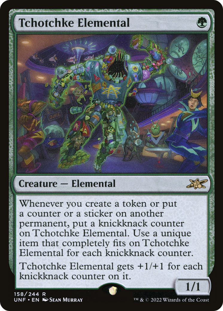 Tchotchke Elemental (UNF-158) (Foil)